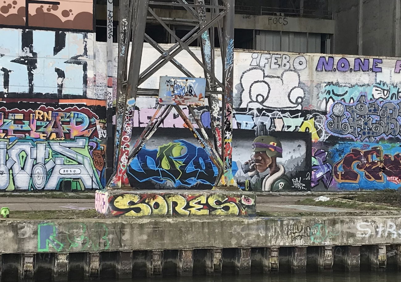 Graffiti Wall in Maastricht - Photo by AiveOne - HRB, HRBplusC, Pita