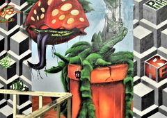 Graffiti Wall - Photo by AiveOne - hrbplusc, Culo, Aive (2019)