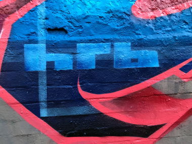 Graffiti Wall - Photo by AiveOne - HRB, Culo, Pita