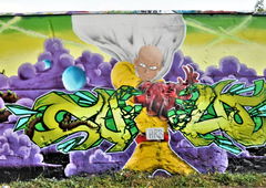 Graffiti Wall - Photo by AiveOne - hrbplusc, Culo, Aive (2019)
