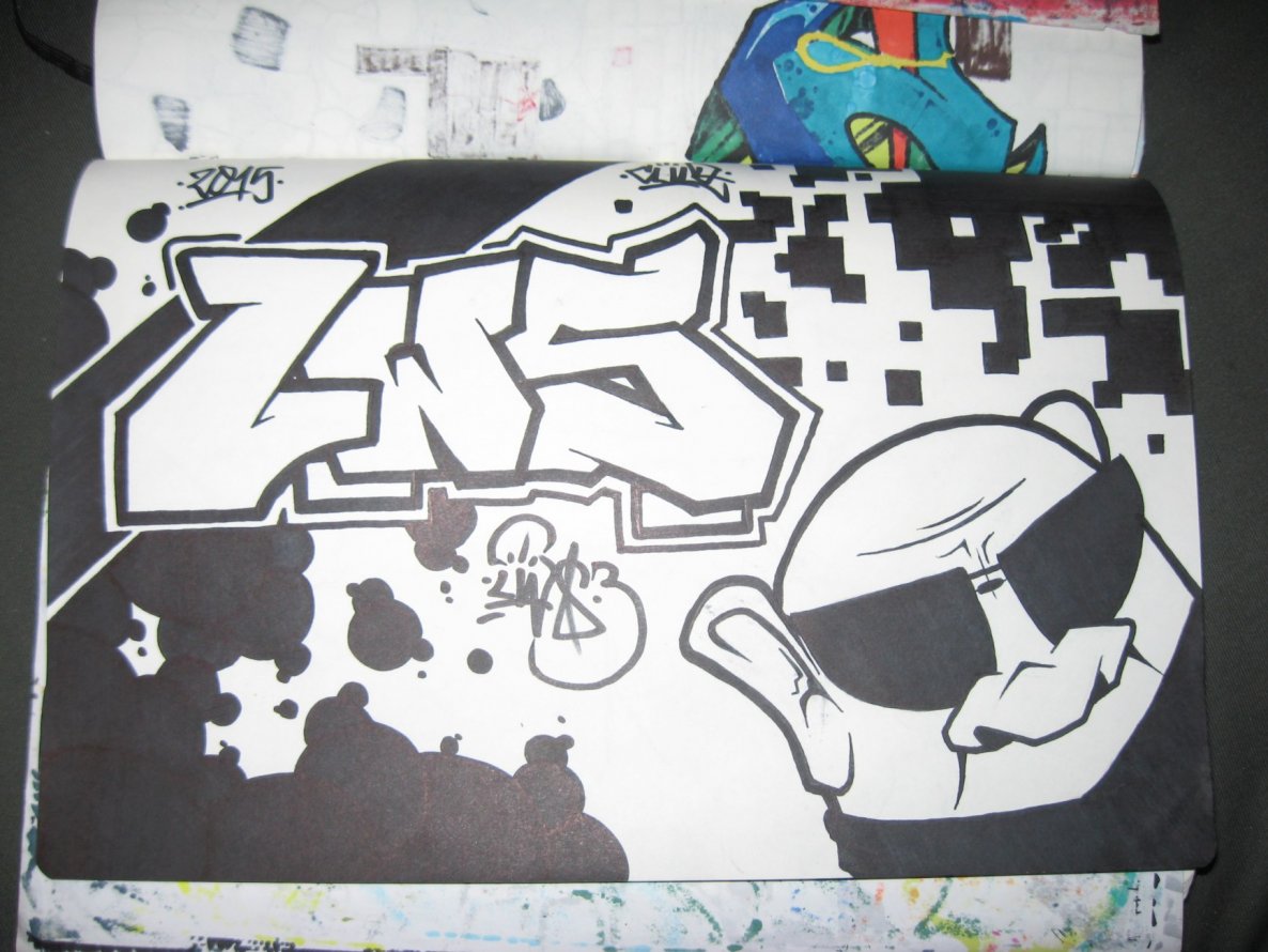 Graffiti Sketch - Photo by AiveOne