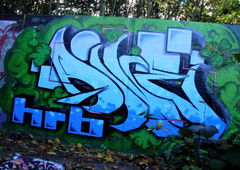 Graffiti Wall - Photo by AiveOne - hrbplusc, Culo, Aive (2019)