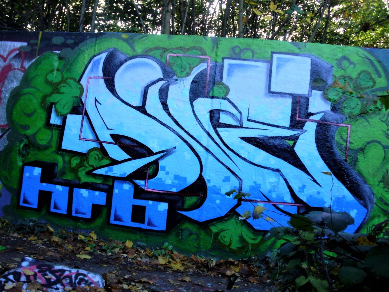 Graffiti Wall - Photo by AiveOne - hrbplusc, Culo, Aive (2019)