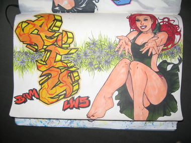 Graffiti Sketch - Photo by AiveOne - Aiv, Aive, LWS