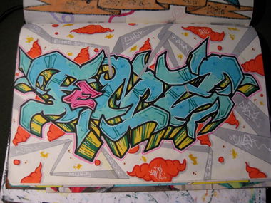 Graffiti Sketch - Photo by AiveOne