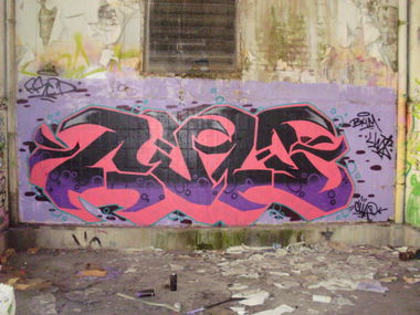 Graffiti Wall - Photo by AiveOne - Culo, Aive