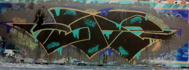 Graffiti Wall - Photo by AkSoN - Ax, Powa, Zgierz (2014)