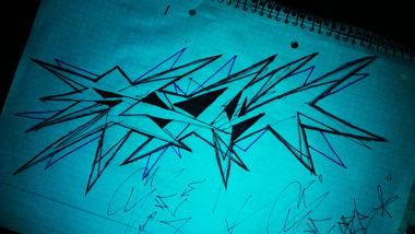 Graffiti Sketch - Photo by AkSoN - SAK, polska, poland (2014)