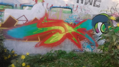 Graffiti Wall - Photo by AkSoN - graffiti, poland, sak (2014)