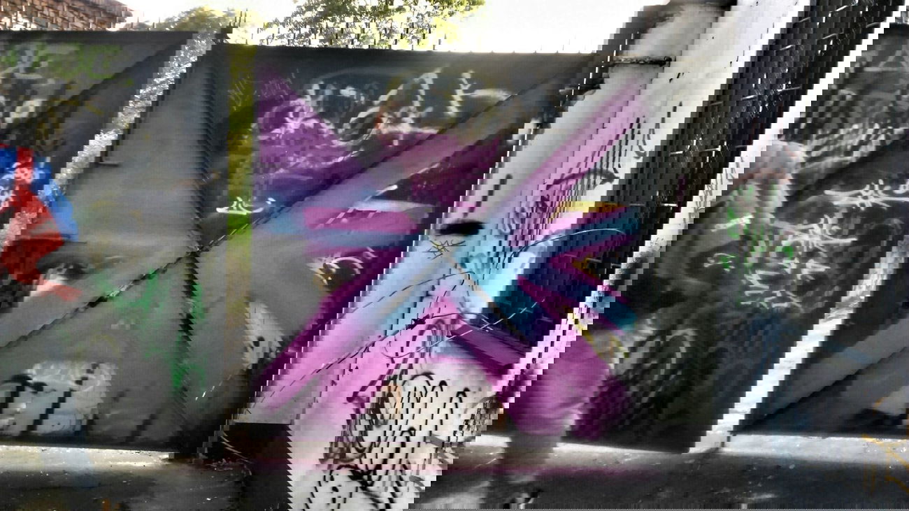 Graffiti Bombing - Photo by AkSoN - poland, graffiti, zgierz (2014)