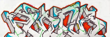 Graffiti Sketch in Radom - Photo by Akord872 - AKORD (2013)