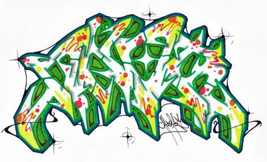 Graffiti Street Art in Radom - Photo by Akord872 - AKOR (2013)