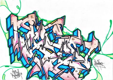 Graffiti Sketch - Photo by Akord872