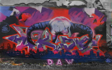 Graffiti Wall - Photo by Akpe - Akpe, Daw (2017)