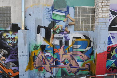 Graffiti Wall - Photo by Akpe (2019)