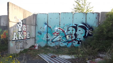 Graffiti Wall - Photo by Akpe