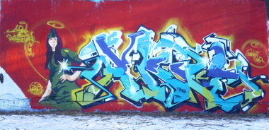 Graffiti Wall - Photo by Akpe - Akpe (2014)
