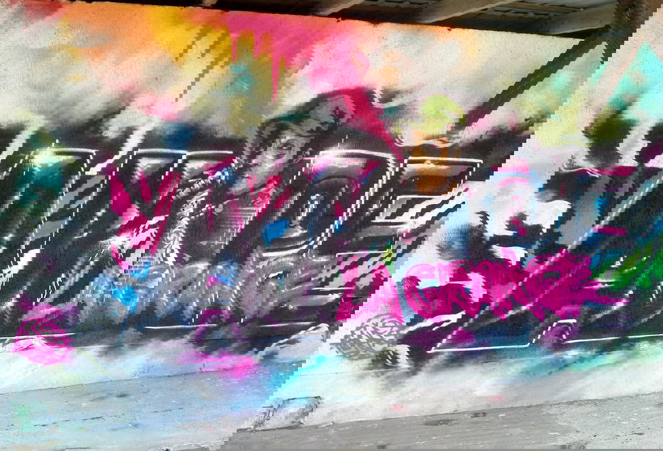 Graffiti Wall - Photo by Akpe - akpe, frantic, colors (2014)