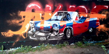 Graffiti Wall - Photo by Akpe - akpe, frantic, colors (2014)