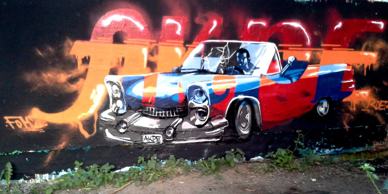 Graffiti Wall - Photo by Akpe - akpe, frantic, colors (2014)