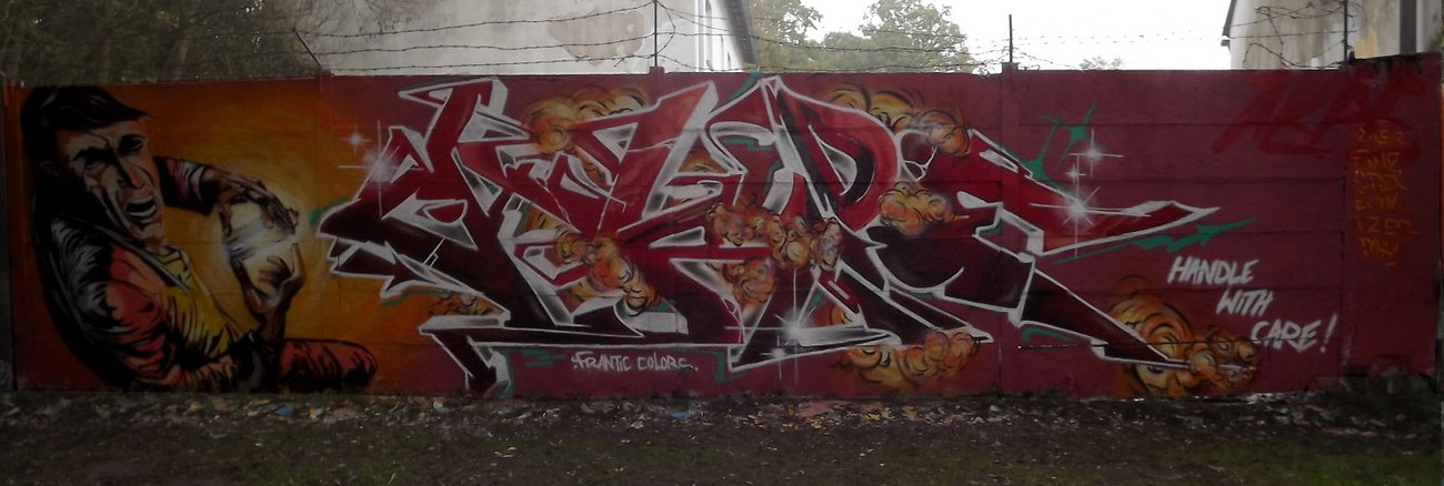 Graffiti Wall - Photo by Akpe - akpe, frantic, colors (2014)