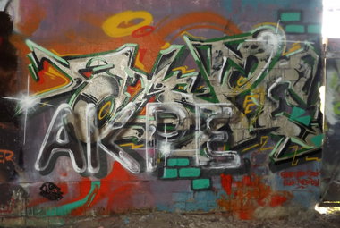 Graffiti Wall - Photo by Akpe - akpe, frantic, colors (2014)