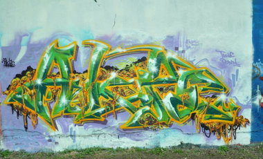 Graffiti Wall - Photo by Akpe - akpe, frantic, colors (2015)