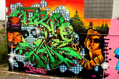 Graffiti Wall - Photo by Akpe - Akpe, Fomz, DAW (2017)