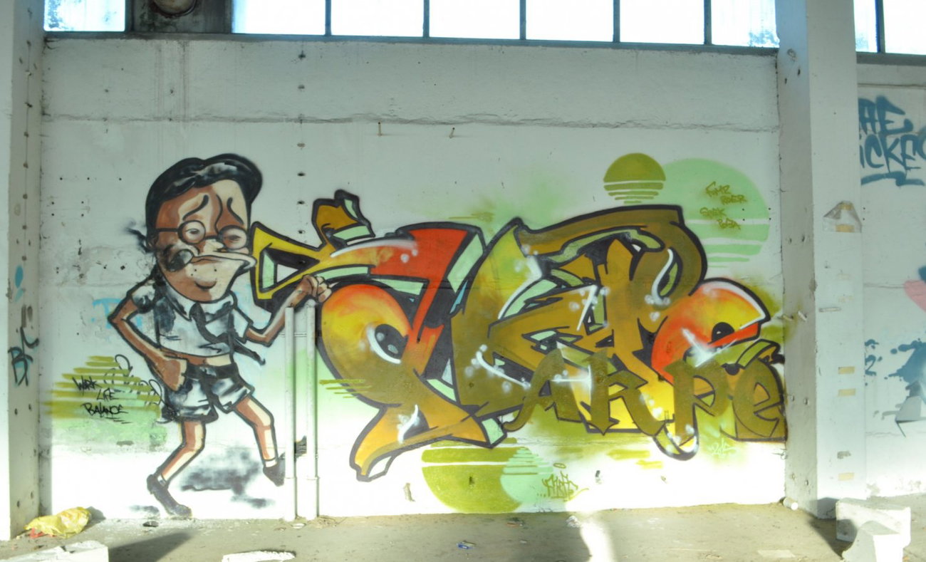 Graffiti Wall - Photo by Akpe - akpe, frantic, colors (2015)