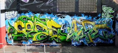 Graffiti Wall - Photo by Akpe - akpe, daw, code (2018)