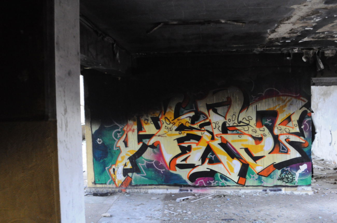 Graffiti Wall - Photo by Akpe (2019)