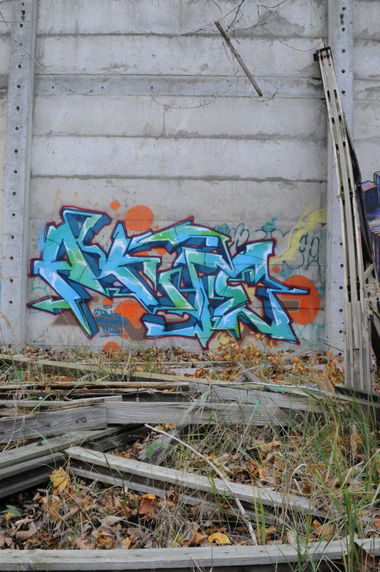 Graffiti Wall - Photo by Akpe (2019)