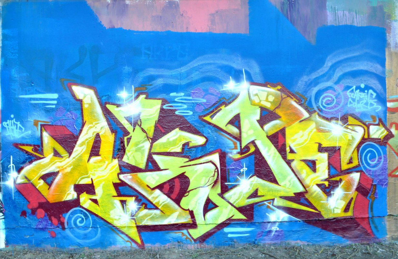Graffiti Wall - Photo by Akpe (2015)
