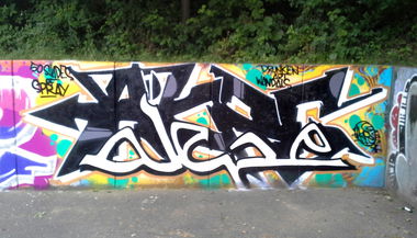 Graffiti Wall - Photo by Akpe - Akpe, DAW (2017)