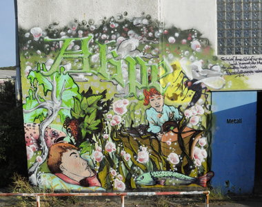 Graffiti Wall - Photo by Akpe - Akpe, DAW, Franticcolors (2016)