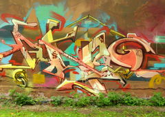 Graffiti Wall - Photo by Akpe - akpe, frantic, colors (2015)