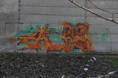 Graffiti Wall - Photo by Akpe - akpe, daw (2018)