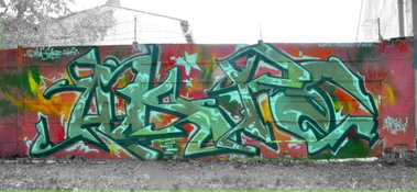 Graffiti Wall - Photo by Akpe - akpe, daw, frantic (2015)