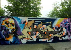 Graffiti Wall - Photo by Akpe - Akpe, DAW (2017)