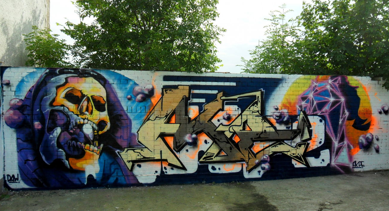 Graffiti Wall - Photo by Akpe - Akpe, DAW (2017)