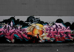 Graffiti Wall - Photo by Akpe - Phomzone, Akpe, DAW (2016)