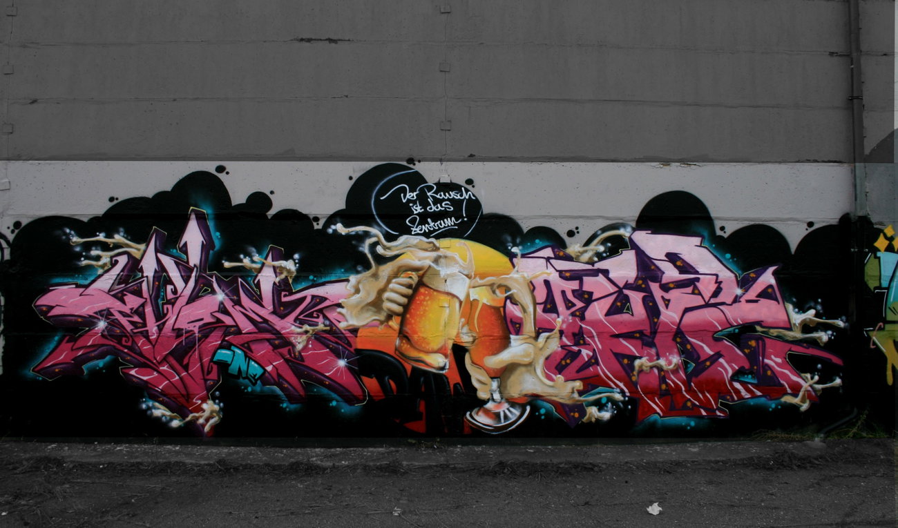 Graffiti Wall - Photo by Akpe - Phomzone, Akpe, DAW (2016)