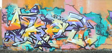 Graffiti Wall - Photo by Akpe - Akpe, DAW (2017)