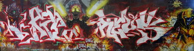 Graffiti Wall - Photo by Akpe - Reus, Akpe (2016)