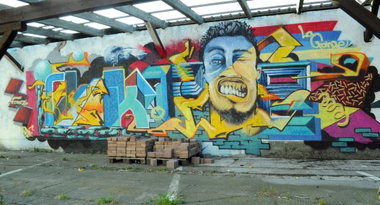 Graffiti Wall - Photo by Akpe - akpe, frantic, colors (2016)