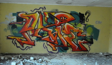 Graffiti Wall - Photo by Akpe