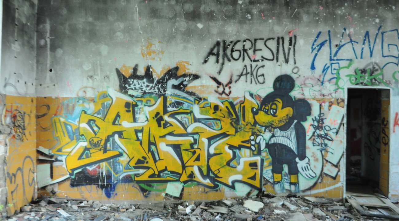 Graffiti Wall - Photo by Akpe - Akpe, DAW, Franticcolors (2016)