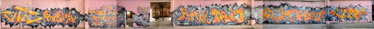 Graffiti Wall - Photo by Akpe - Phits, Reus, Tris (2016)