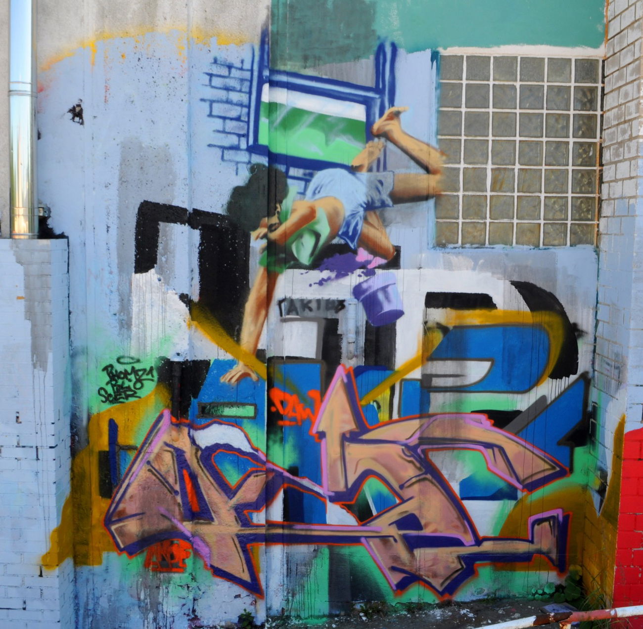 Graffiti Wall - Photo by Akpe - akpe, daw (2018)