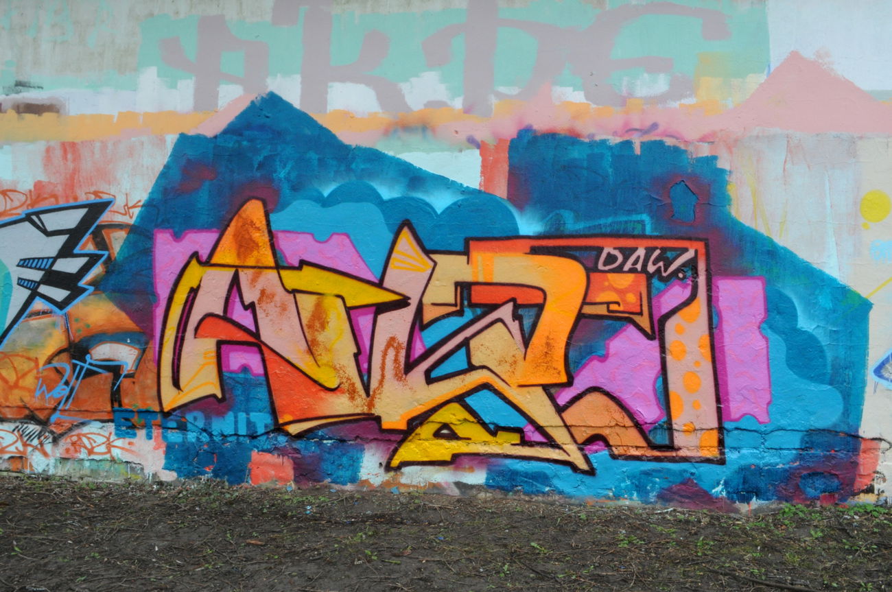 Graffiti Wall - Photo by Akpe (2019)